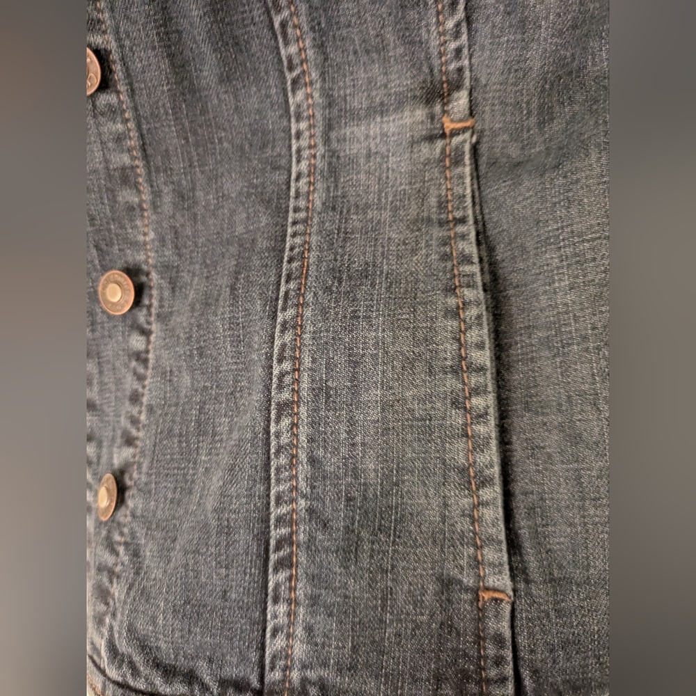 Coldwater Creek Jean Jacket, EUC, Size 14 - Picture 10 of 11